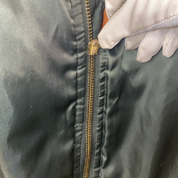 Olive Green Bomber Jacket - Picture 7 of 8